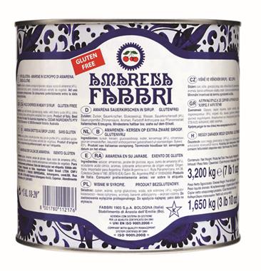 Wiśnia AMARENA - 3,2kg - FABBRI